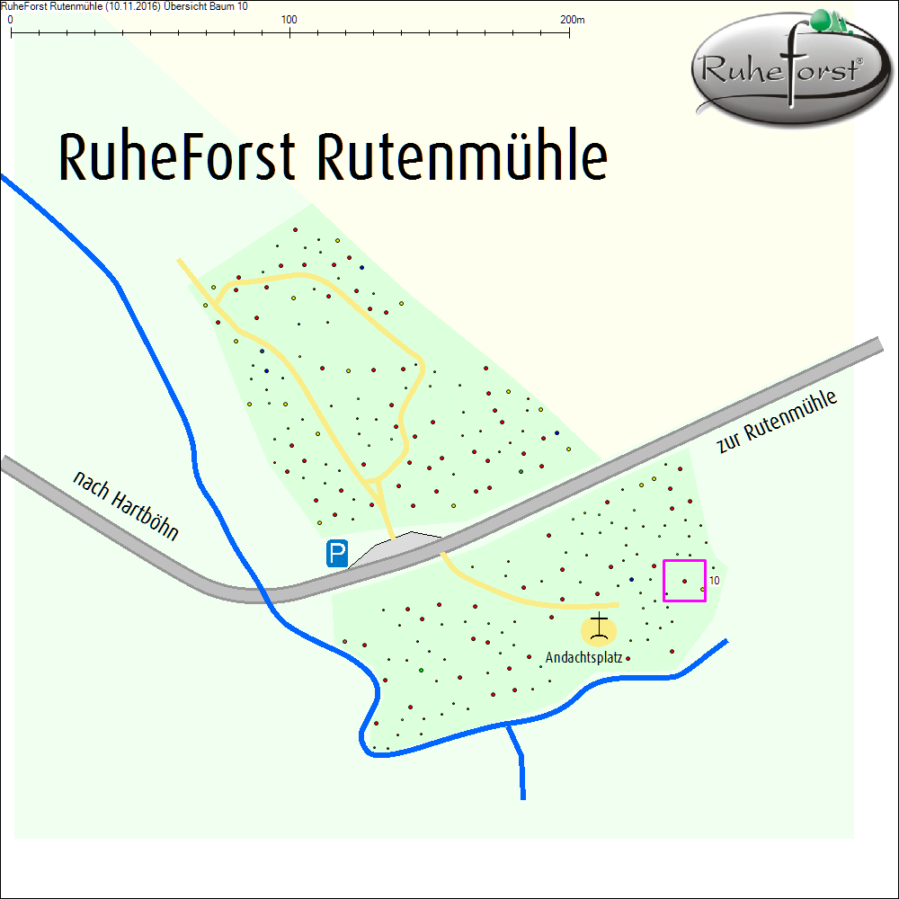 &Uuml;bersichtskarte zu Baum 10