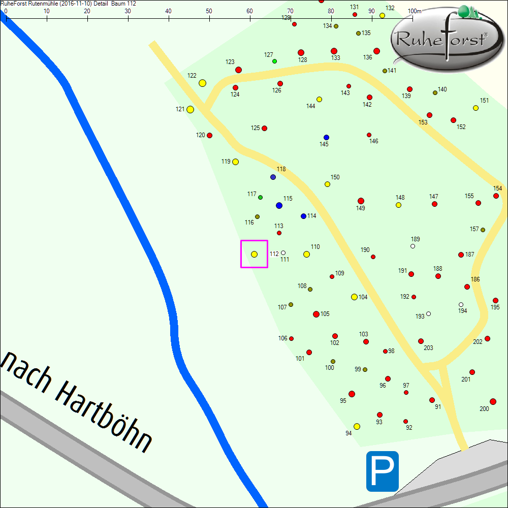 Detailkarte zu Baum 112