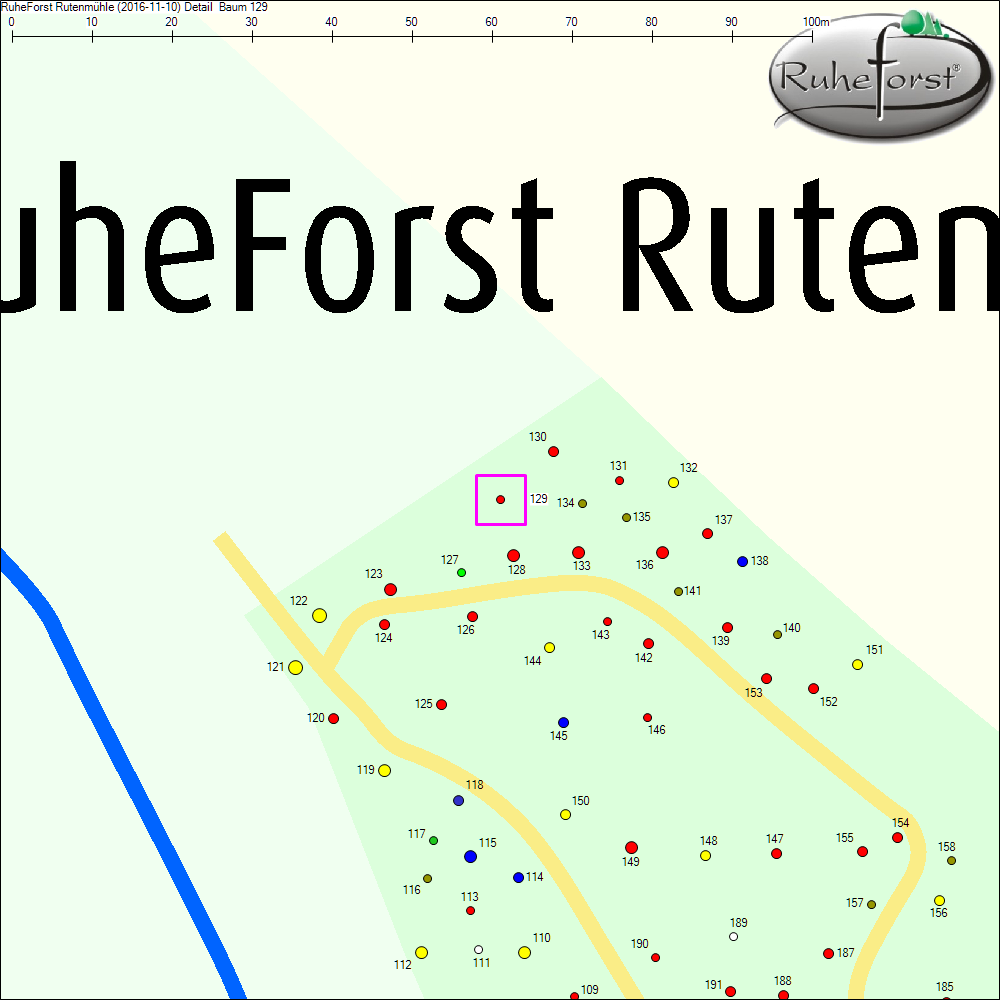 Detailkarte zu Baum 129