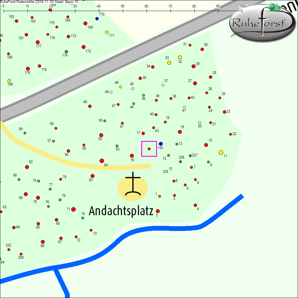 Detailkarte zu Baum 15