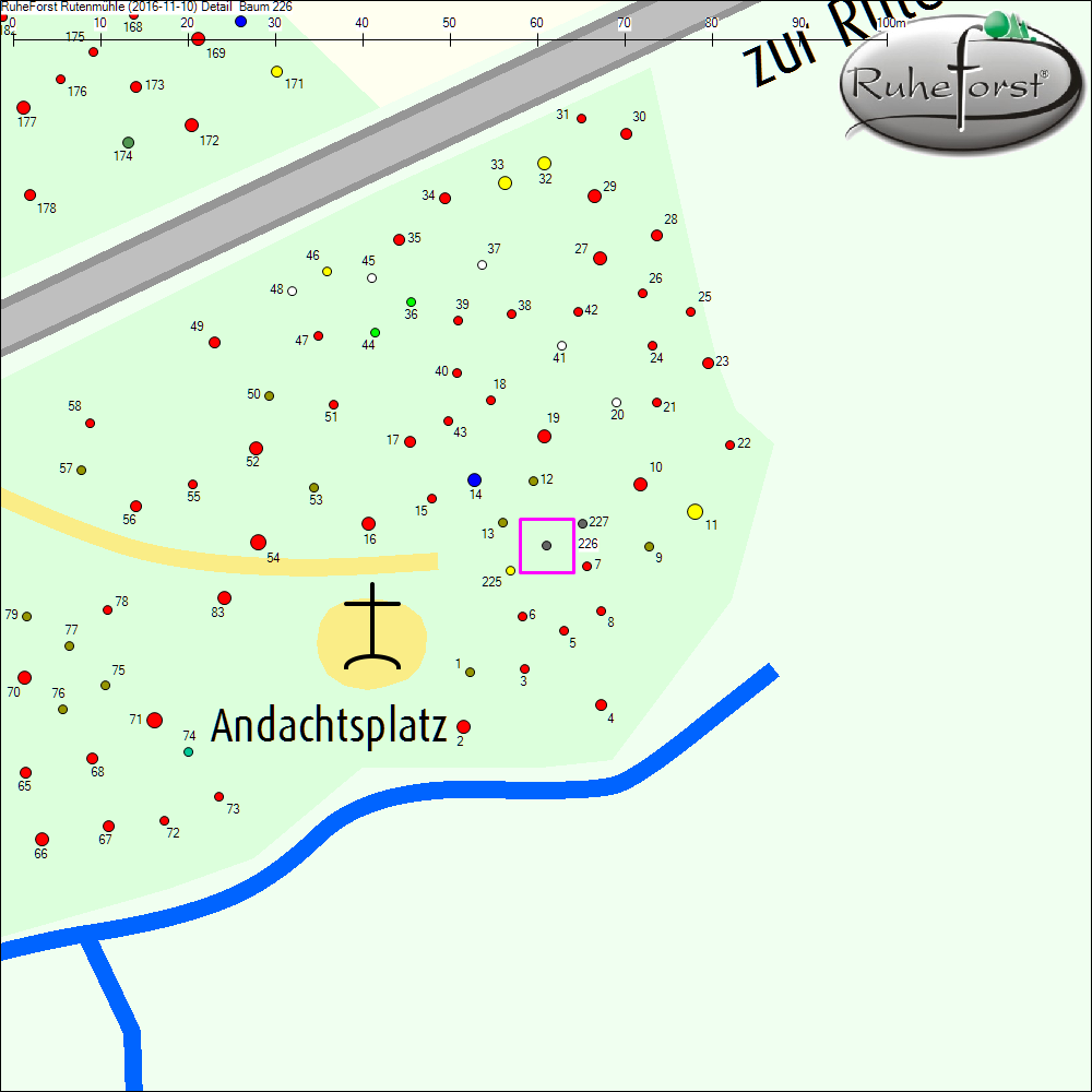 Detailkarte zu Baum 226