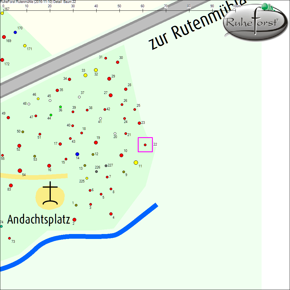 Detailkarte zu Baum 22