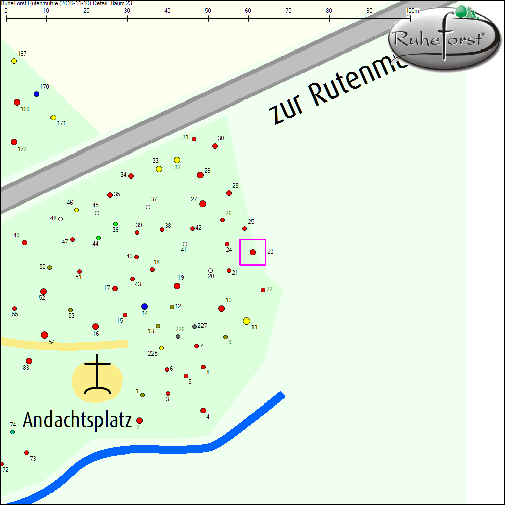 Detailkarte zu Baum 23