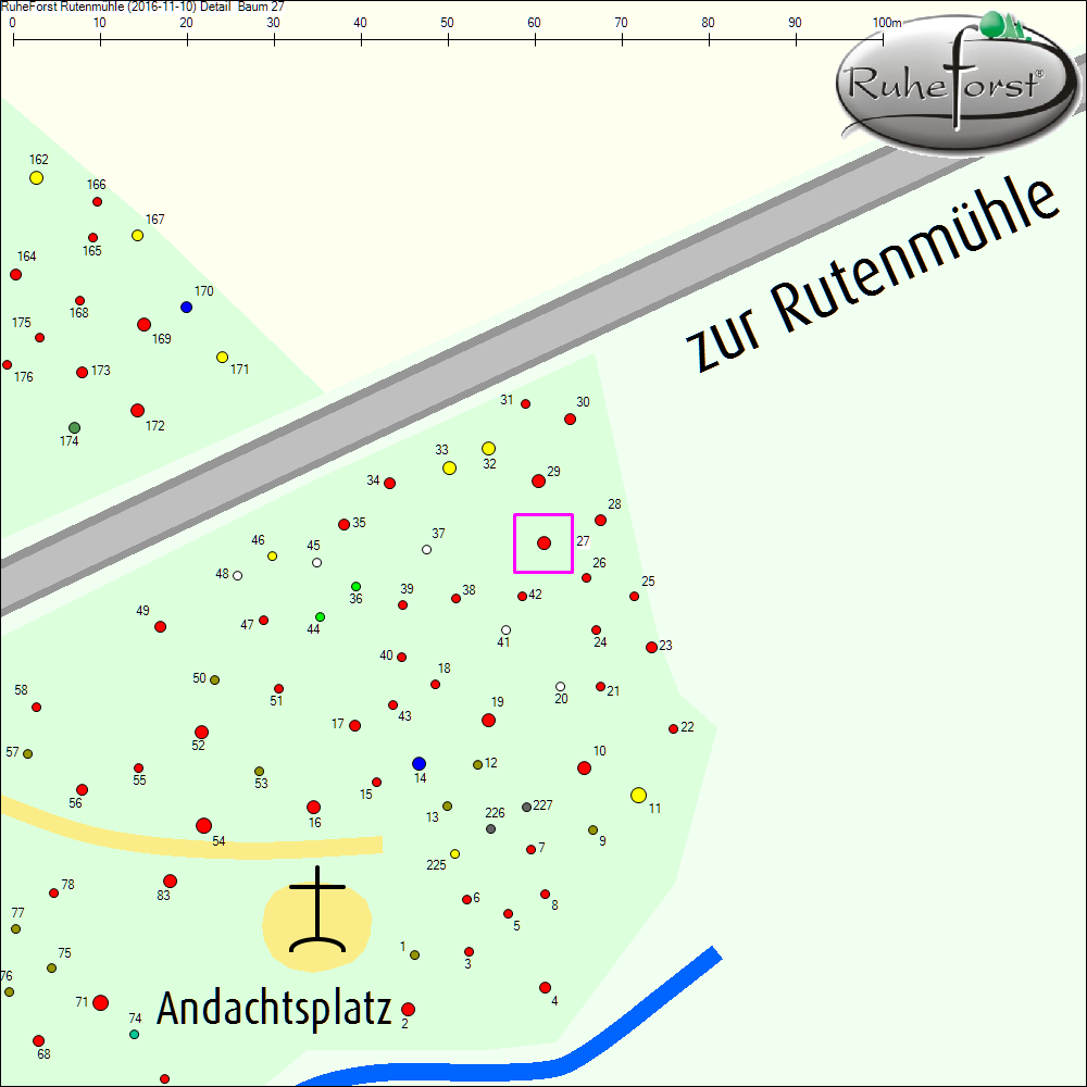 Detailkarte zu Baum 27