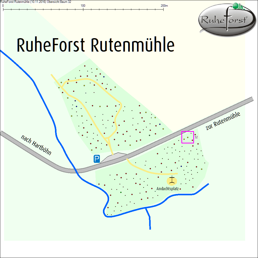 &Uuml;bersichtskarte zu Baum 32