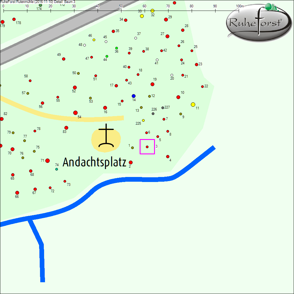 Detailkarte zu Baum 3