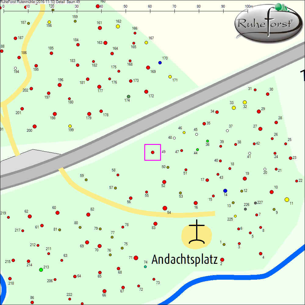 Detailkarte zu Baum 49