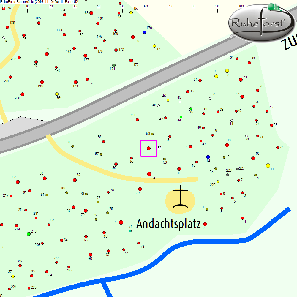 Detailkarte zu Baum 52