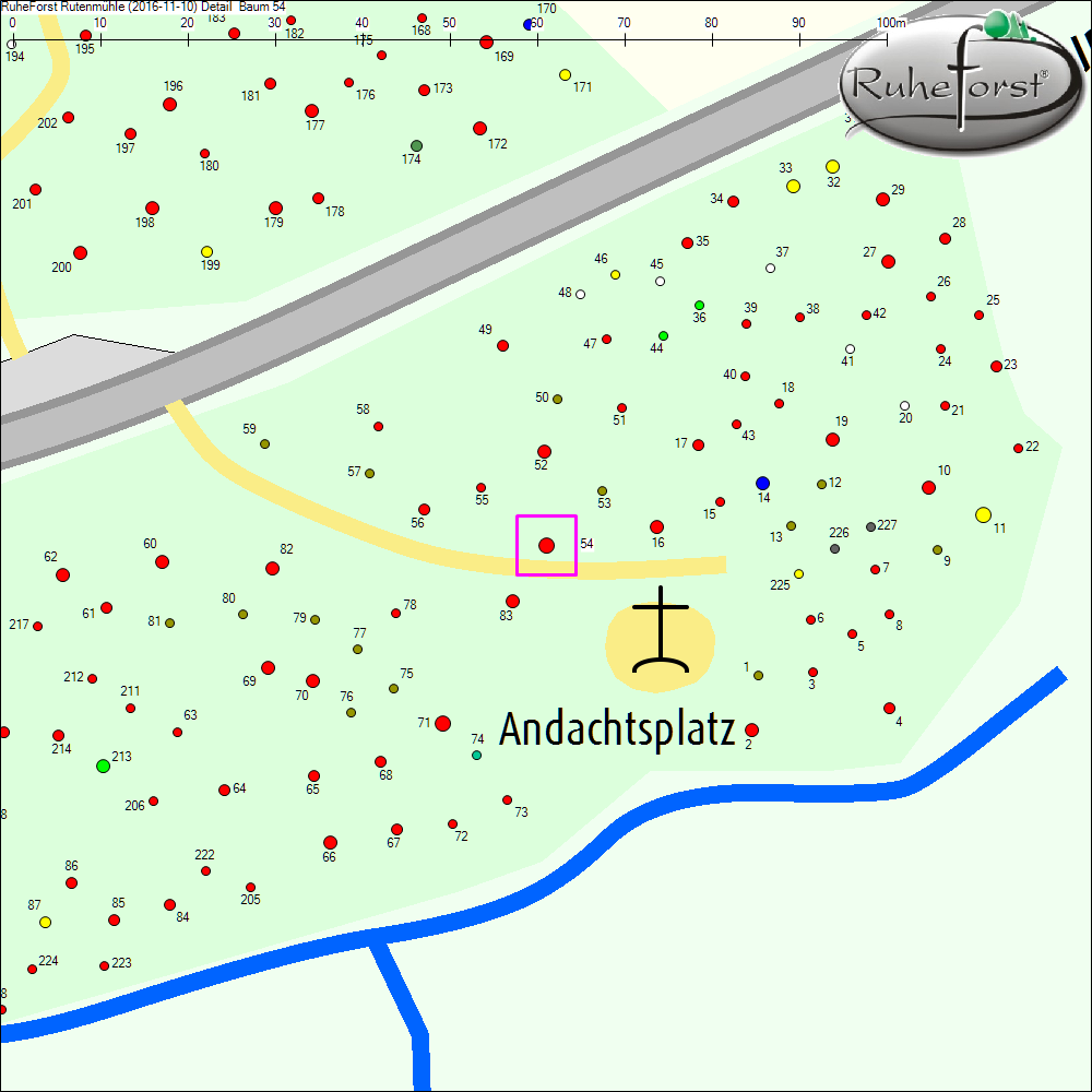 Detailkarte zu Baum 54