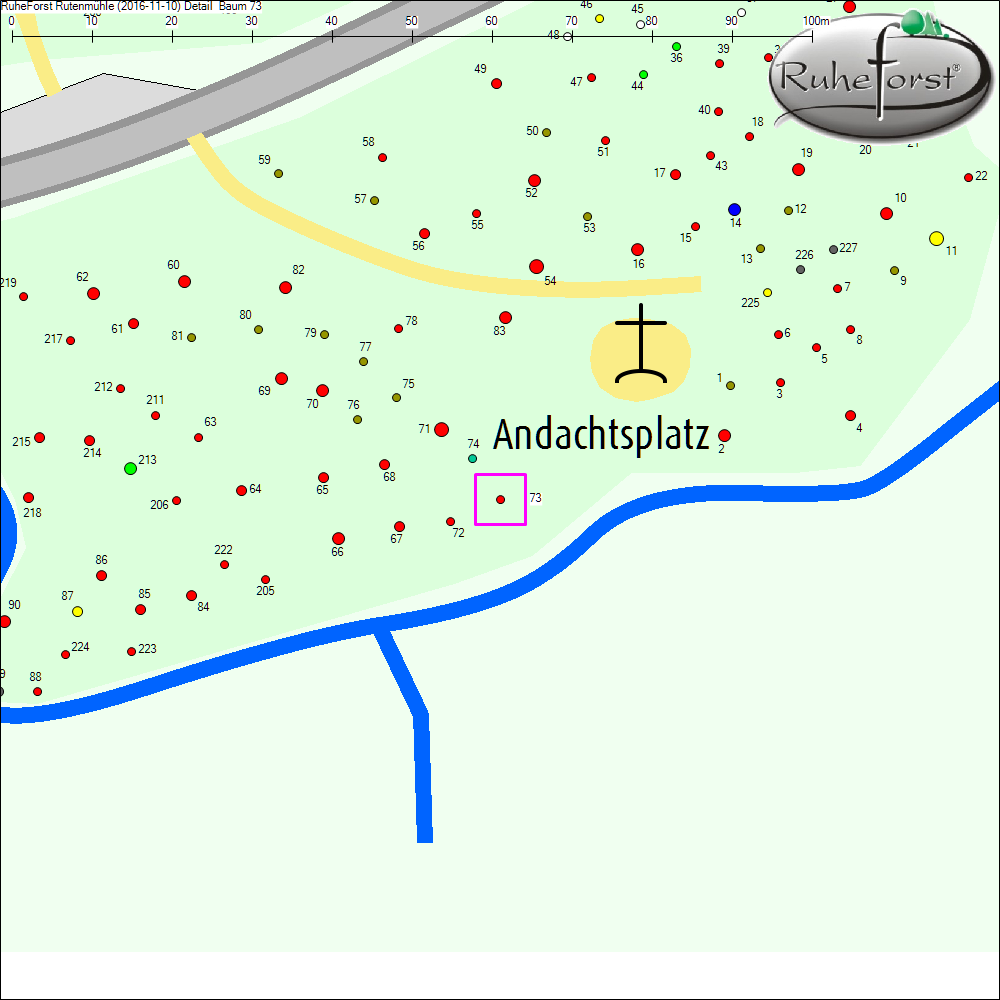 Detailkarte zu Baum 73