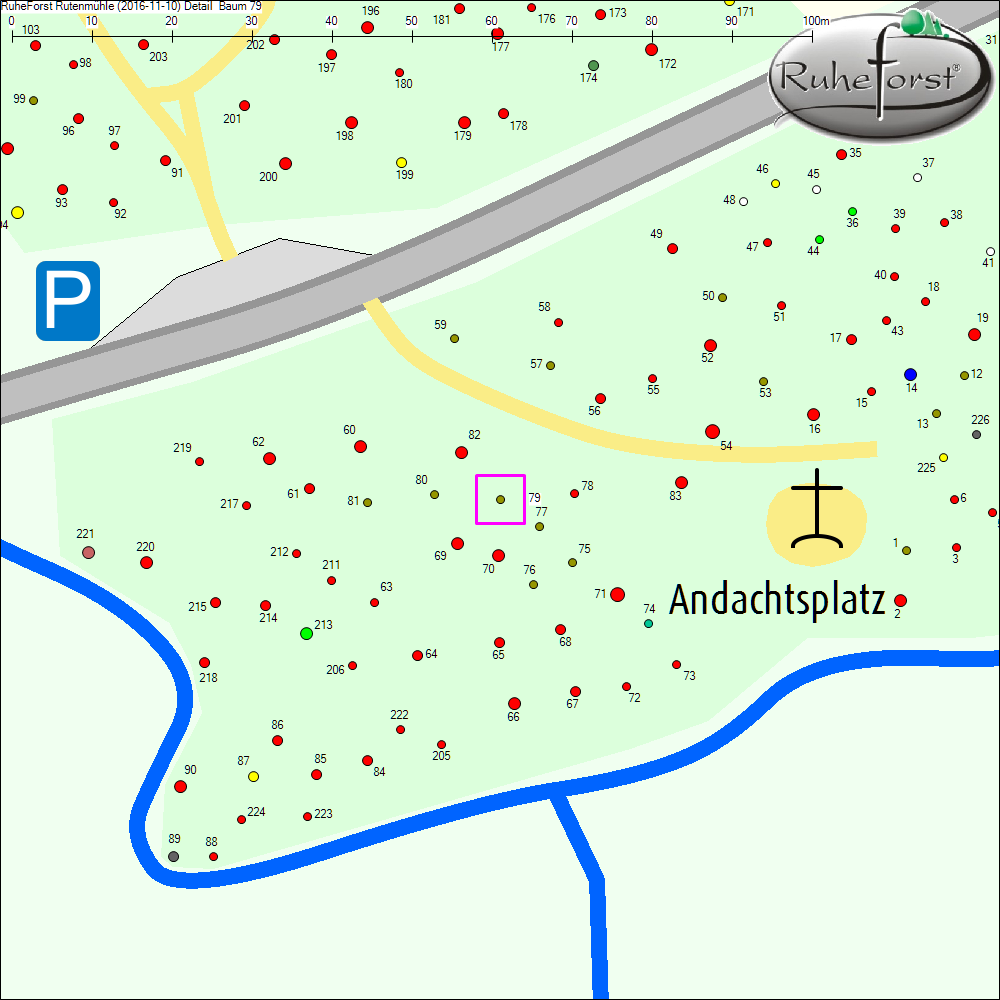 Detailkarte zu Baum 79