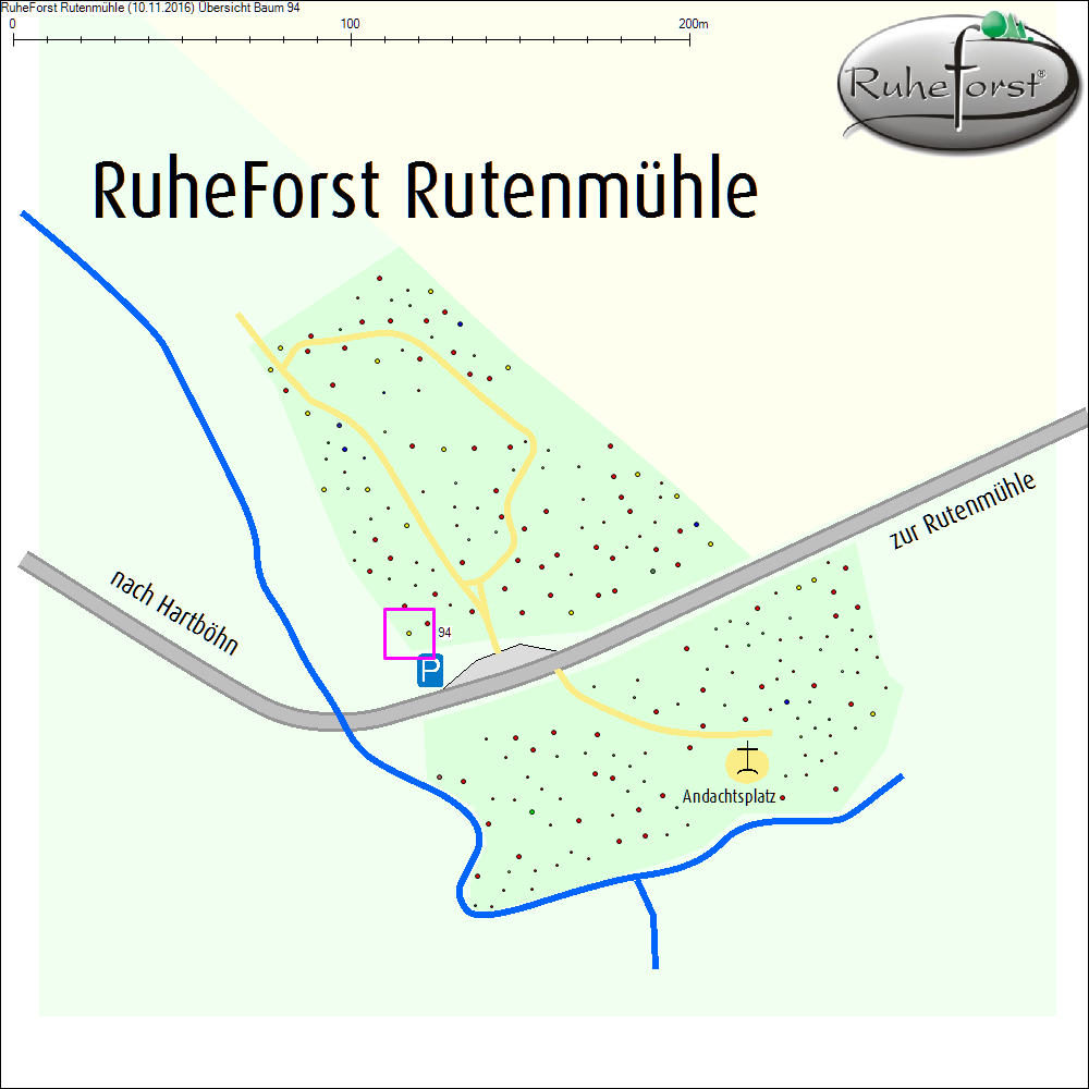 &Uuml;bersichtskarte zu Baum 94