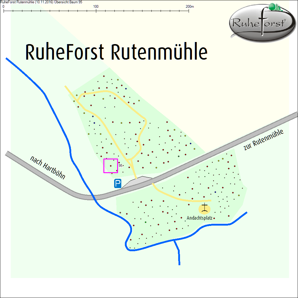 &Uuml;bersichtskarte zu Baum 95